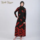 2019 New Fashion Dubai Muslim Women Dress Abaya Islamic Dress Simple Long Dress