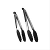 Factory Price Different Sizes Stainless Steel Silicone Kitchen Food Tong