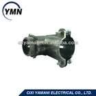 Flexible conduit electrical zinc angle type BX connector