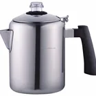 High quality classic 4/6/8 cups stainless steel coffee maker induction coffee maker espresso moka coffee maker