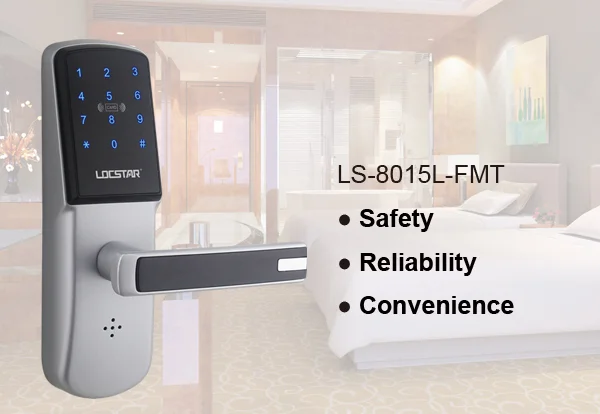 LS-8015L new keyless digital code card door lock .png