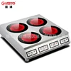 4 Burner Electric cooktop Heating Stove Electric Hot Plate for commerical Cooker