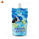 plastic packaging doypack squeeze juice jelly milk baby yogurt bag with spout