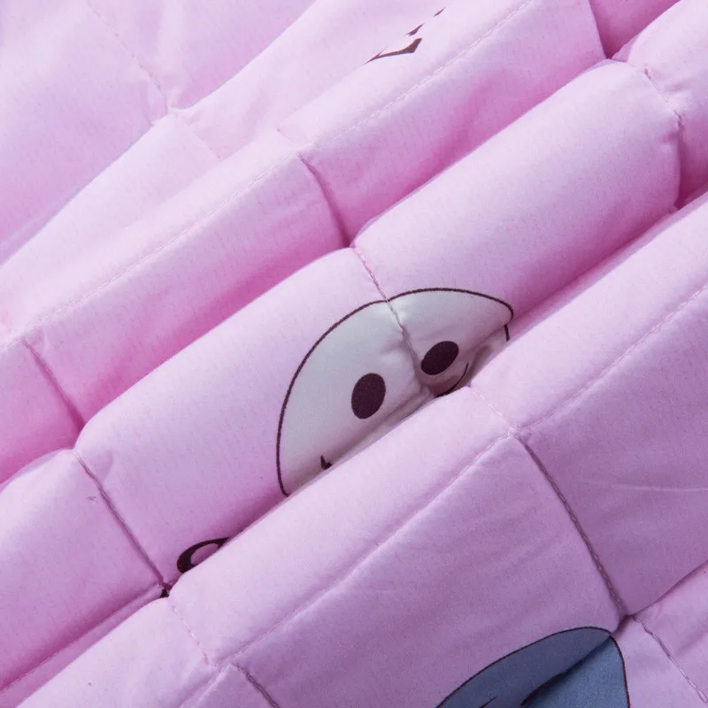 2016 lovely Cartoon Style summer Comforter quilts blanket/pink Smile design/twin full queen king size quilts