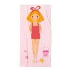 Wholesale china manufacturer new style hot beautiful girl photo beach towel