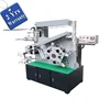 UGS42S 4 Plus 2 Multiple Color Automatic Garment Fabric Tape Flexo Printer, Cloth Trademark Flexographic Printing Machine