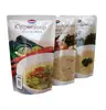 Manufacturers barrier stand up plastic food packaging bag retort pouch for pasta sauce