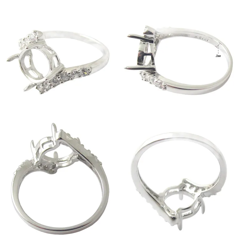 Beadsnice Id 27337 925 Sterling Setting Without Stones Wholesale