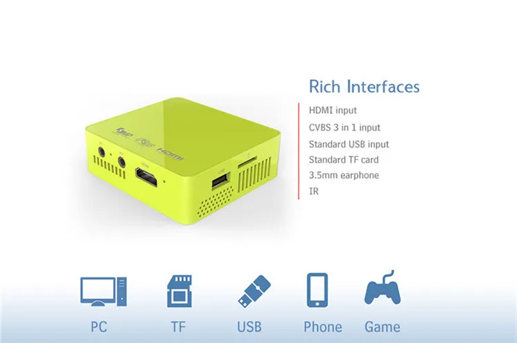 UNIC High quality mini style projector