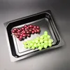 disposable black PP frozen food plastic containers blister packaging tray