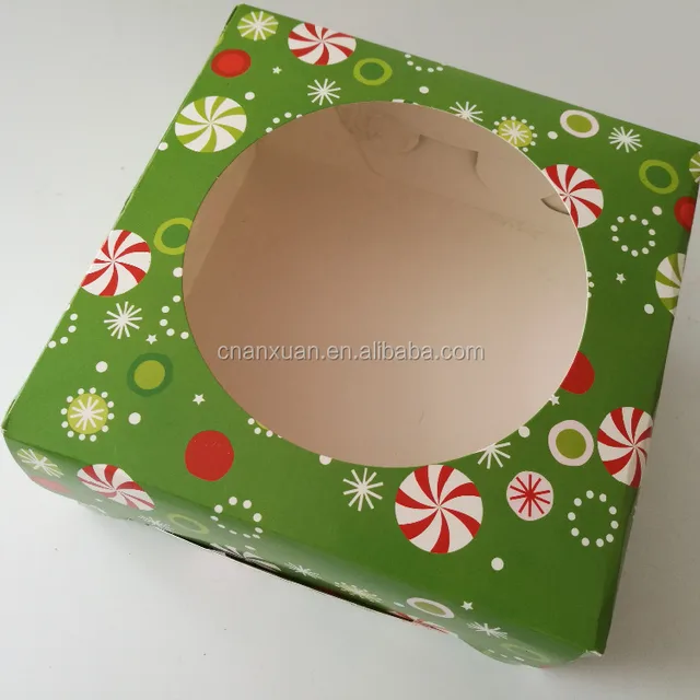 2016 hot sale chiristmas gift packaging flat folding paper box