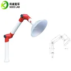PP Ceiling and Wallmount Fume Extraction Arm/Laboratory Fume Exhaust/Lab fittings