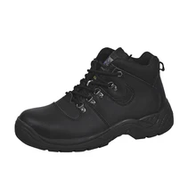 UF-144 New style popular leather safety shoes buffalo leather engineering working shoes
