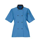 Wholesale classical custom logo restaurant work wearing chef jacket uniform