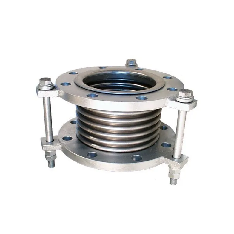 Axial Muffler Bellows Exhaust Gas Compensator With Flange Buy Axial