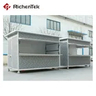 Street Vending Equipment Mobile Coffee Truck Hot Dog Cart