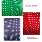 Outdoor advertising single color banners led moving message display