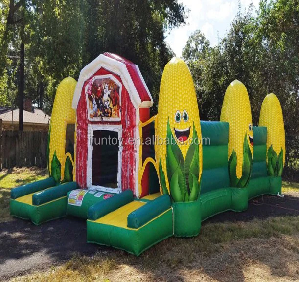 outdoor giant inflatable corn maze for sale/ inflatable obstacle