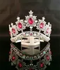 Manual customization of shiny beauty queen metal silver pink beauty contest