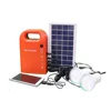Promotional items 3w-eco solar powerbank, mini led home solar system with mobile charger