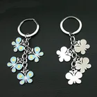 High Quality Enamel Colorful Butterfly Shape metal keychain Car Bag Pendant Keyring Jewelry metal keychain