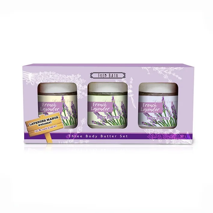 label travel portable lavender flower body scent bath spa gift