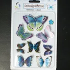 MSDS manufactory PVC 3D butterfly wall decal for wall decoration