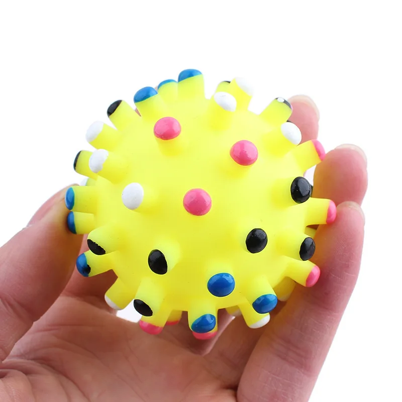 Manufacturers selling pet sound Tangjiao small ball 7CM hot economy