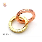 New Fashion metal spring rings clasp O ring for handbag/garment