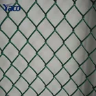 galvanized chain link fence, diamond wire mesh, pvc coated chain link fence