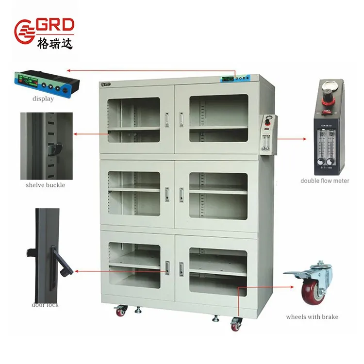 nitrogen control n2 dry desiccator cabinet