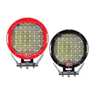 High bright 9inch 185w Round truck led headlight for 4WD 4X4 6X6 extra modified car light