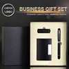 Promotional custom business Corporate anniversary giveaways opening ceremony gift set with card holder pen USB flash drive