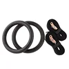 Gymnastics Gym Rings Set of 2 Workout Exercise Hoops with Bands