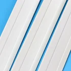 High Quality white PVC chamfer plastic chamfer strip pvc Material