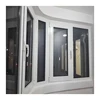 Chain winder aluminium bay awning windows latest design with white powder coated