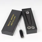 Top Selling Products Black Obsidian Crystal Glass Long Pipe Smoking