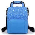 School kids insulated cooler bag with non-woven fabric material