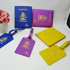 hot selling fashion saffiano pu rfid passport wallet