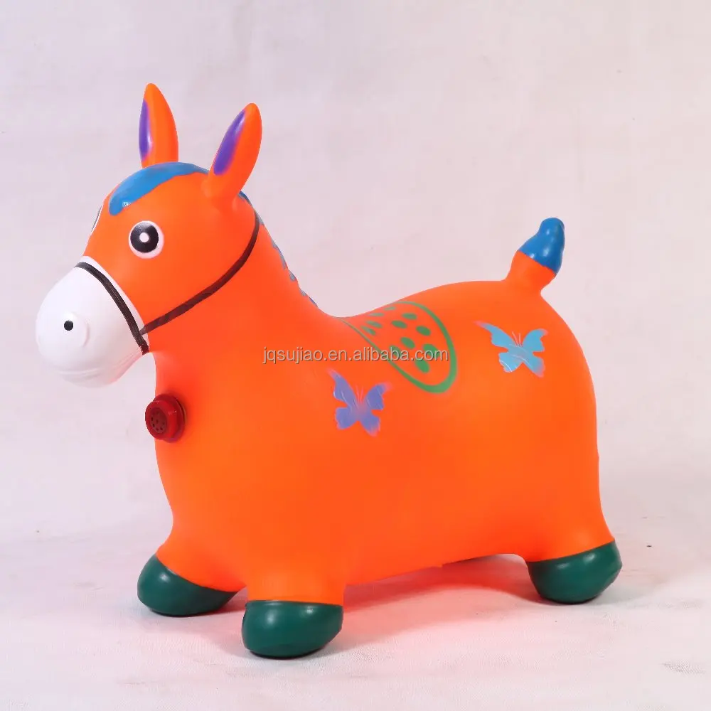 bouncing riding horse toy