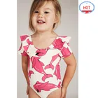 OEM custom swimsuit manufacturer High Quality swimwear new one piece kids girls children fashion bikini beachwear