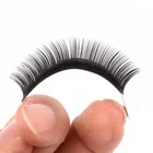 Private label 16Rows custom logo 17mm 0.07 cc curl eye lash extension professional high quality lashes