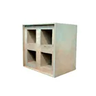 Dense refractory monolithic for heat oven