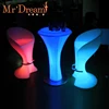 Mr Dream light up bar table / Illuminated Led Table/Glowing Led Cocktail Table