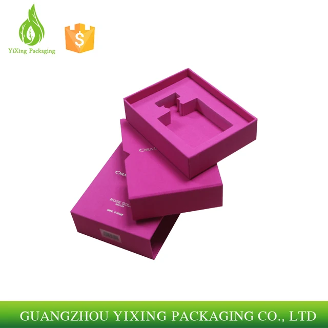 handmade paper cardboard perfume packaging box/cosmetic box gift