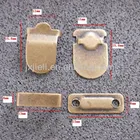 two-legs metal trousers hooks and bars for pants Needle free