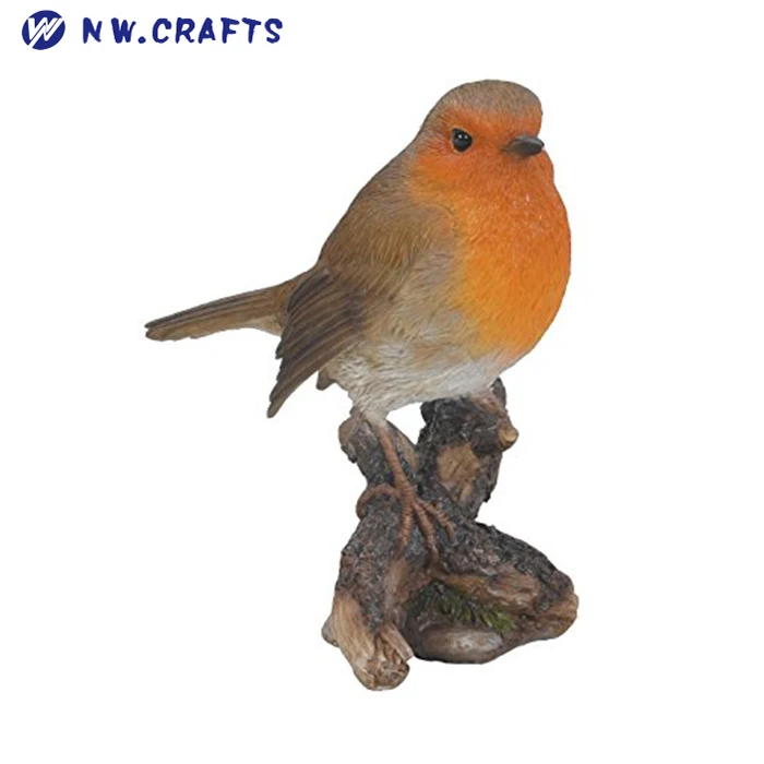 vivid arts british birds robin resin craft birds