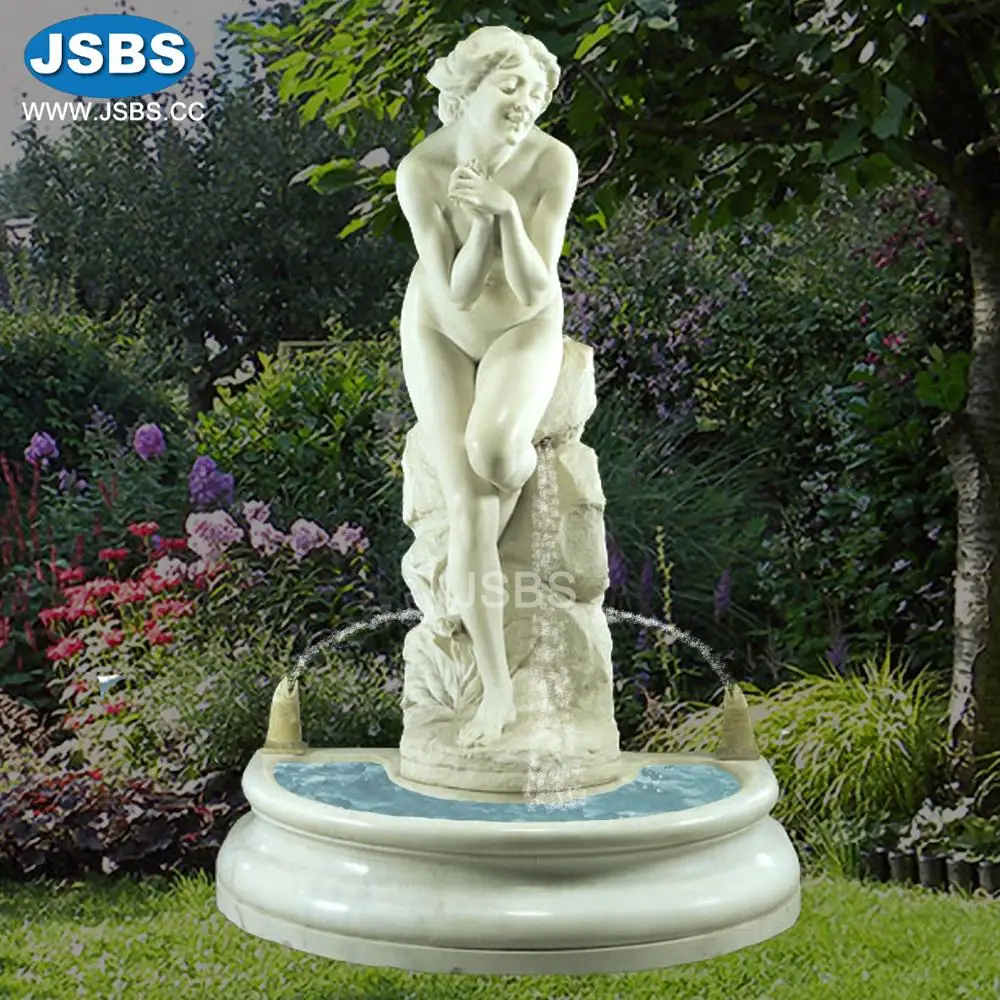 Patio Elegance Light Gray Nude Women Water Fountain Design Buy Light