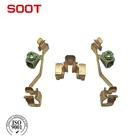 Brass Copper contact Metal socket Stamping Parts with high precision