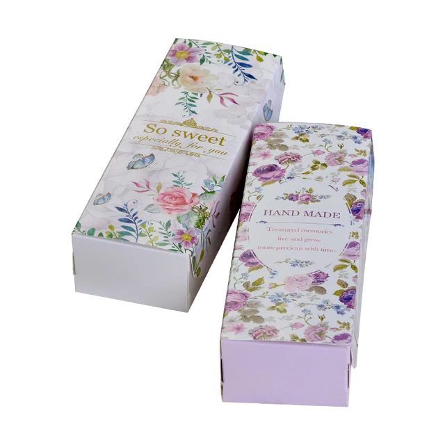 printed food grade paper packaging box for cookie chocolate